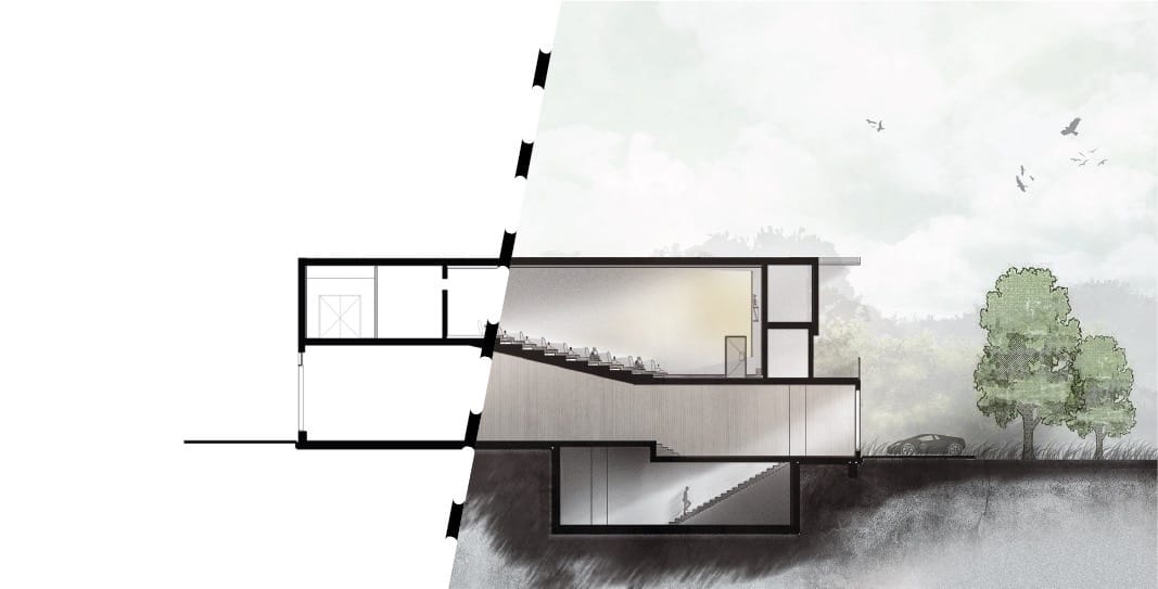 How to make an Architectural Section with Photoshop