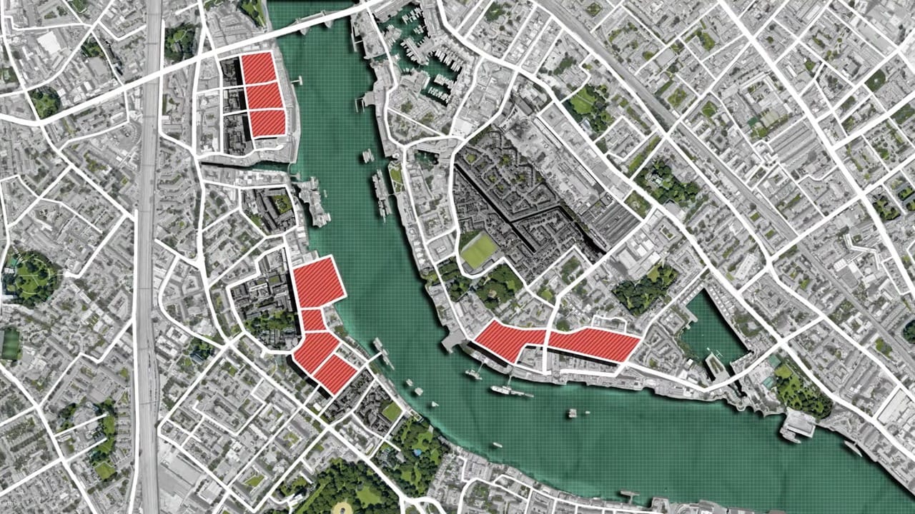 Google Earth Master Plan in Photoshop