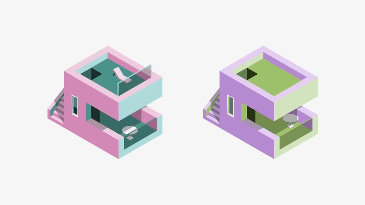 Illustrator Isometric House Tutorial