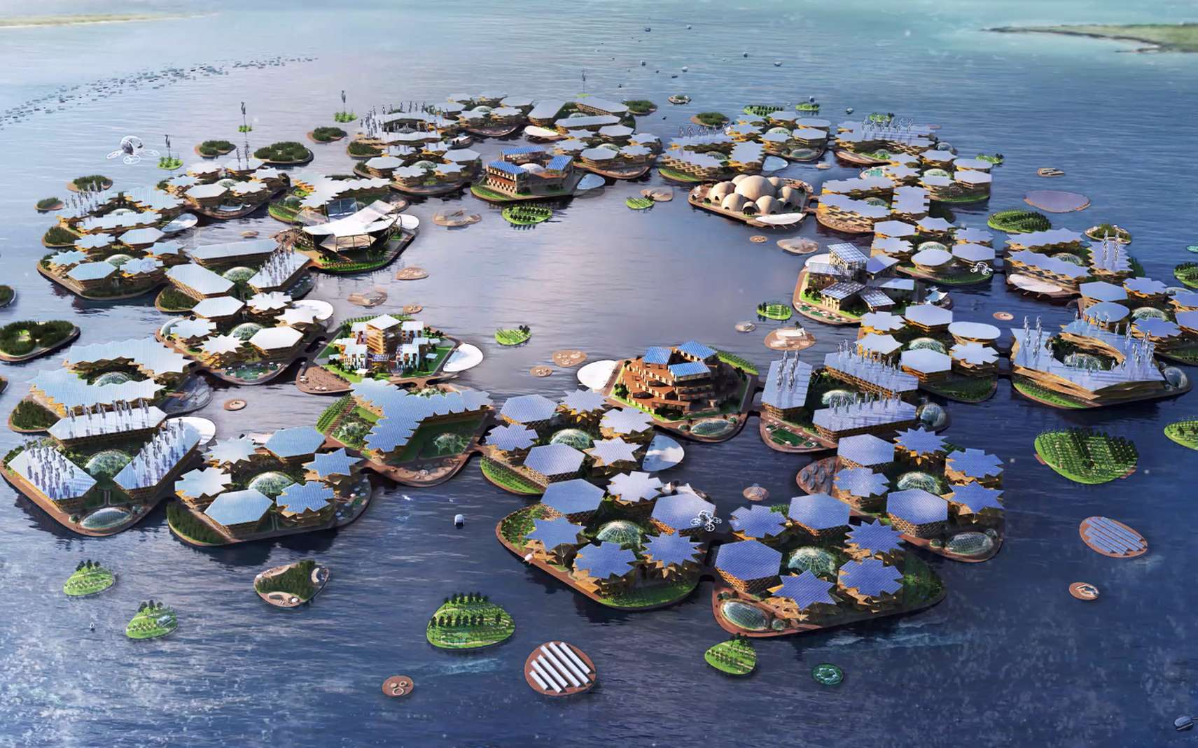 The UN wants to build an autonomous and ecological floating city