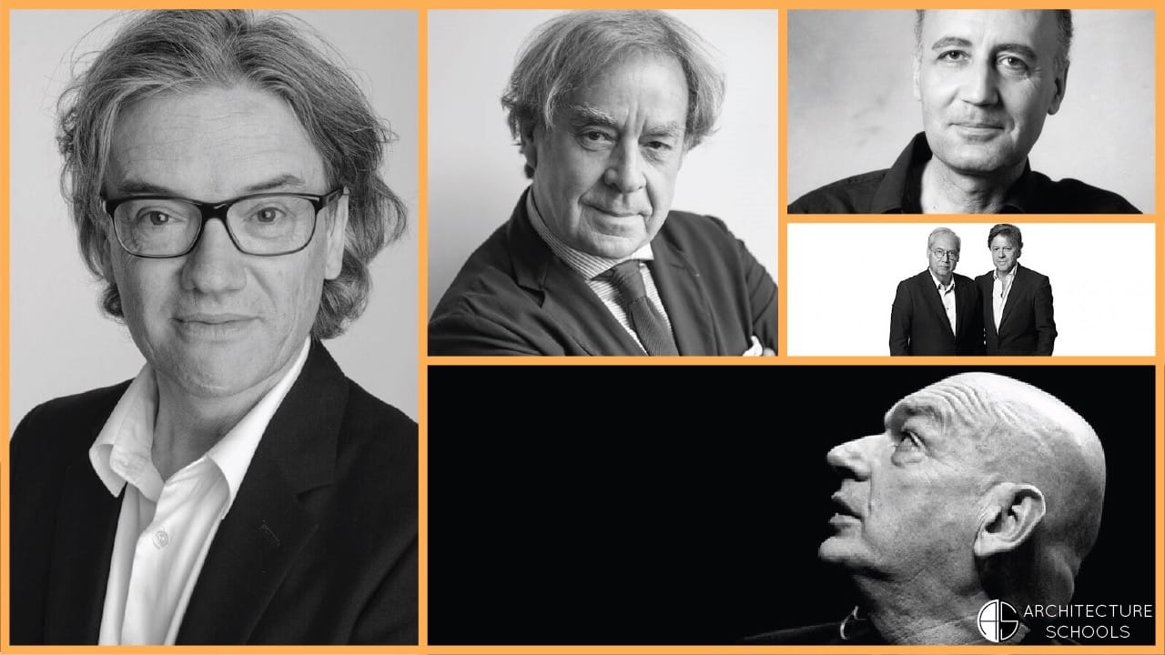 The five most famous French architects